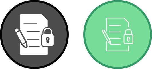 Confidentiality Vector Icon