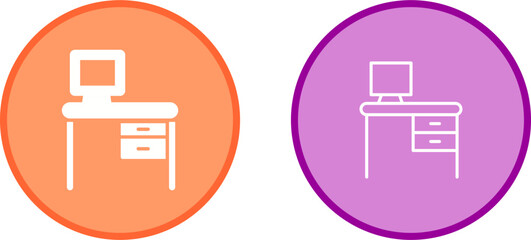 Desk Vector Icon