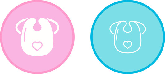 Baby Bib Vector Icon