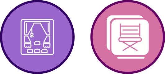 Director Chair Vector Icon