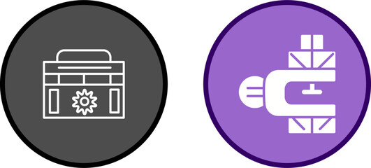 Clamp Vector Icon