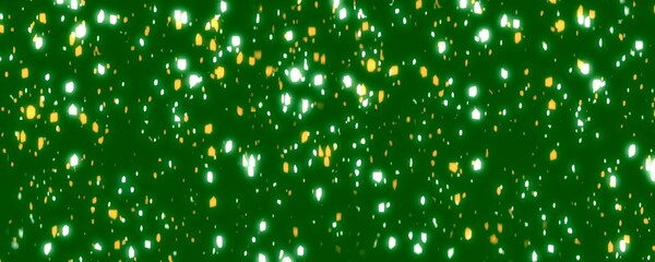 green stock photo snow gold flakes