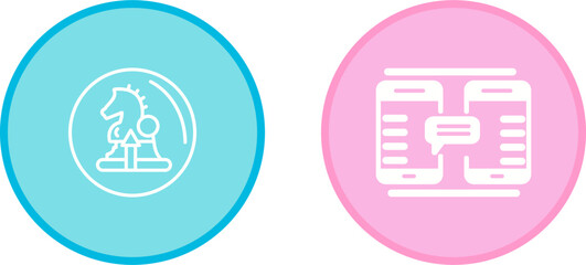 Chatting Vector Icon