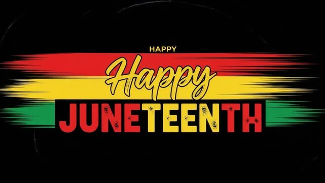 Celebrating Juneteenth: A Vibrant Graphic Design