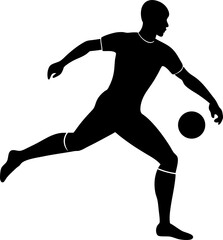 football player silhouette