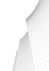 Fototapeta premium Architecture building. Design background vector illustration