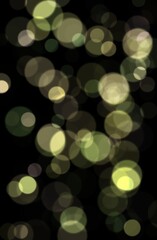abstract bokeh background black