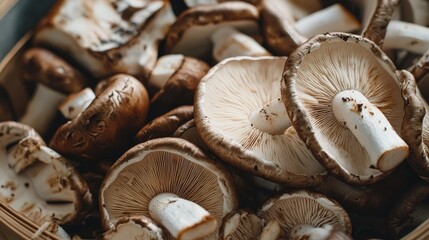 Fresh mushrooms in a blend of butter and olive oil, mixed with a splash of cream for a luxurious sauce to accompany grilled meats