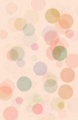 retro polka dots background bokeh
