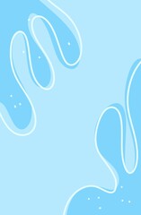 abstract background with blue waves