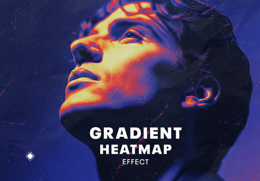 Gradient Thermal Heatmap Photo Effect