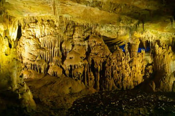 Cave at Sataplia nature reserve near Kutaisi, Imereti, Georgia