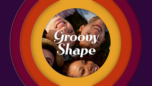 Groovy Shape Text Reveals