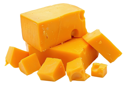 Cheddar Cheese Transparent