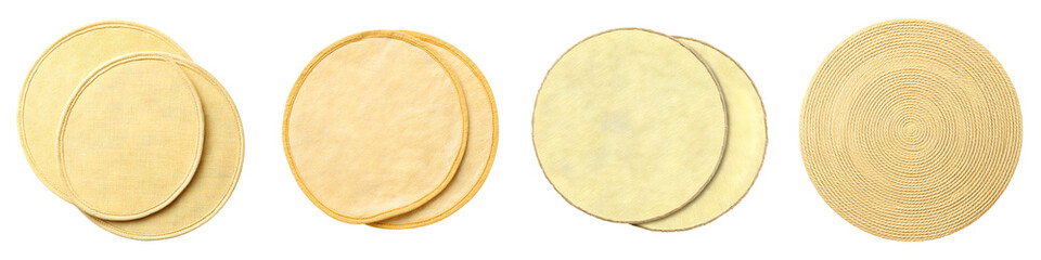 Bamboo Placemat Collection: Natural Texture and Design