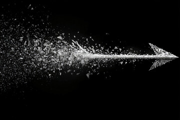 Obraz premium 01.015.096.032.u8969375333 Arrow Shattering Like GlassEmphasize the negative f2fc7637-7c6b-4ef2-8219-f9ad3e90a344 0