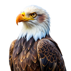 Obraz premium eagle isolated on white background, PNG