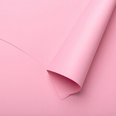 Rolled Pink Paper Texture Background