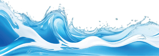 "Elegant abstract water wave texture with aqua, teal, and blue shades. Great for digital graphics, web banners, and clean, modern backgrounds."
