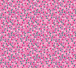 Seamless Floral Pattern for Fabric and Textile Printing