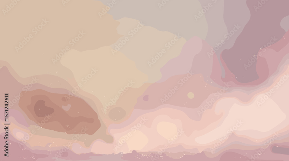 Aufkleber soft lavender and beige gradient abstract background pattern
