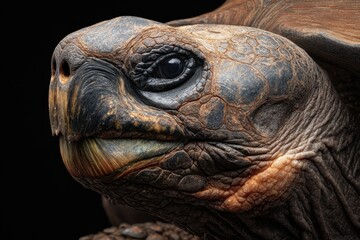 Galapagos turtle s head