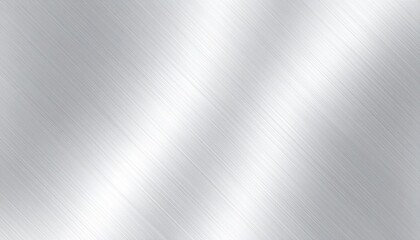 Silver Brushed Metal Texture Background