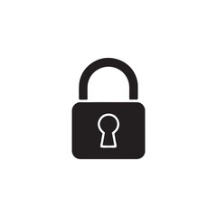 Secure Lock Icon – Symbol of Privacy and Data Protection