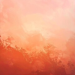 Fototapeta premium Abstract Orange and Pink Sunset Landscape Background