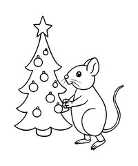 Christmas Mouse