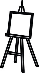 easel on white background.eps