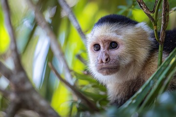 Fototapeta premium Manuel Antonio Costa Rica January 2019 Creatures in the national park