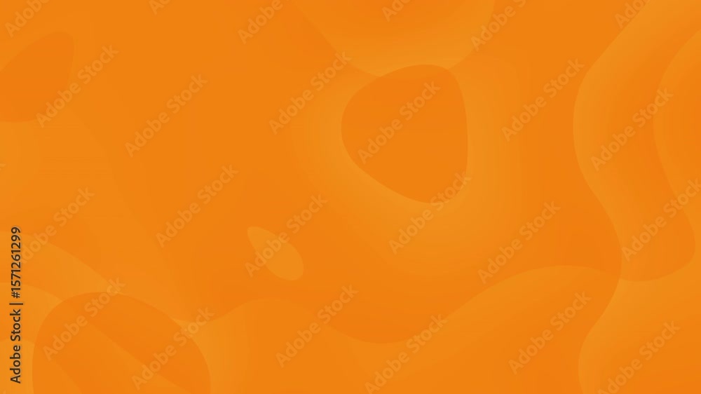 Poster orange yellow gradient background with fluid shapes and smooth transitions
