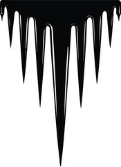 icicle on white background.eps