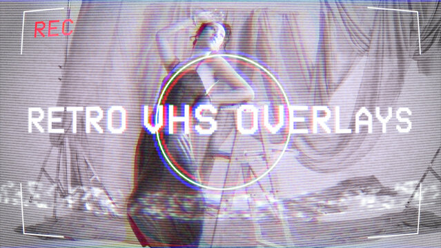 Retro  VHS Overlays