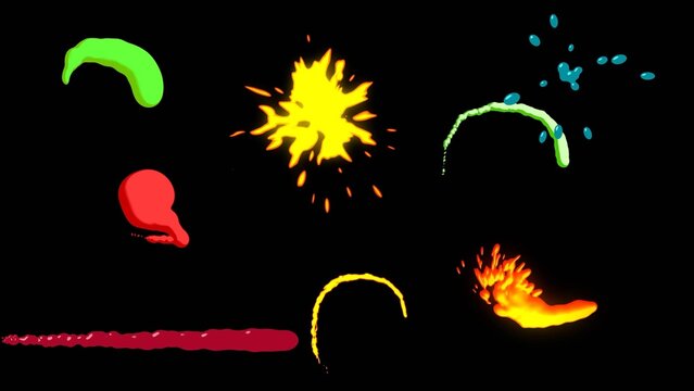 Flash Cartoon Elements