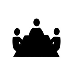 Meeting Discussion Icon / 会議・打ち合わせアイコン

