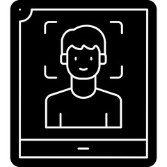 Face scanner Icon