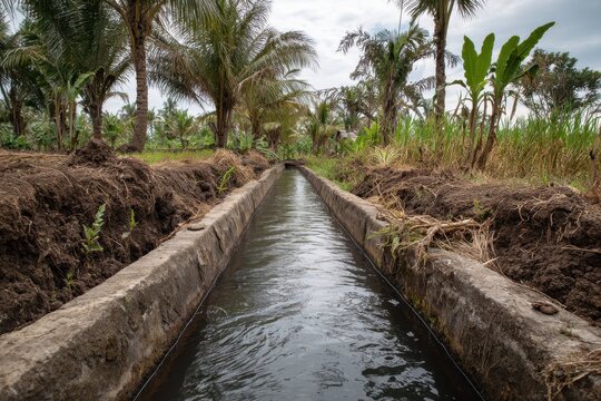 saluran irigasi