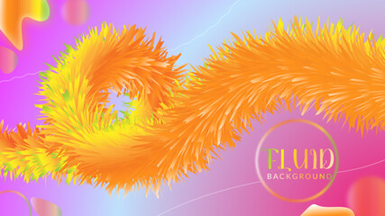 Abstract fluid background design.