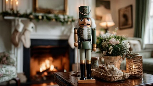 Holiday nutcracker ornament decoration