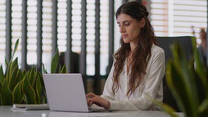 Caucasian business woman employee female manager girl entrepreneur clerk manager businesswoman...