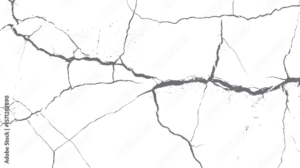 Poster high contrast crack texture design background. broken grunge lines with worn pattern. ideal for vint