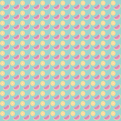 flamingo summer pattern background