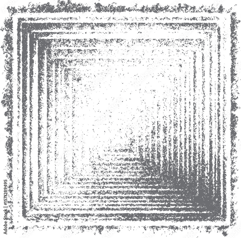 Poster grunge square frame texture with border lines. diagonal detail overlay for retro design. perfect for