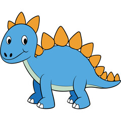 Stegosaurus is a plant-eating dinosaur with scales from the Jurassic period.