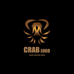 Fototapeta premium Crab logo for business