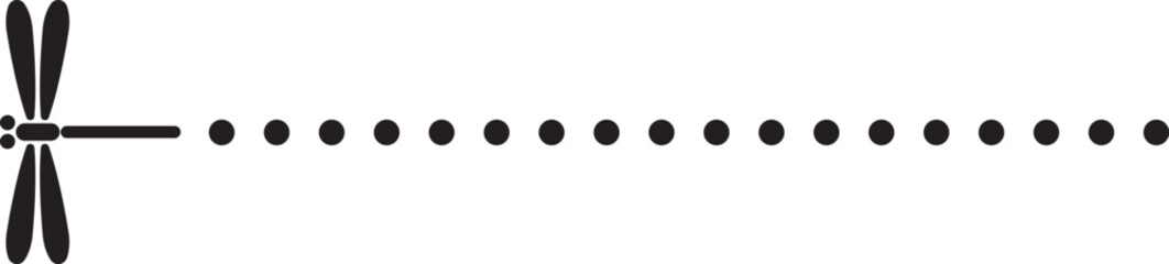 しらけトンボ（白けとんぼ）の漫画符号 © ねむき