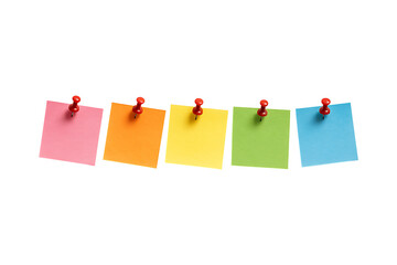 Colorful Push Pin Sticky Notes – Planning & Reminders