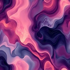 Pink and Purple Fluid Art